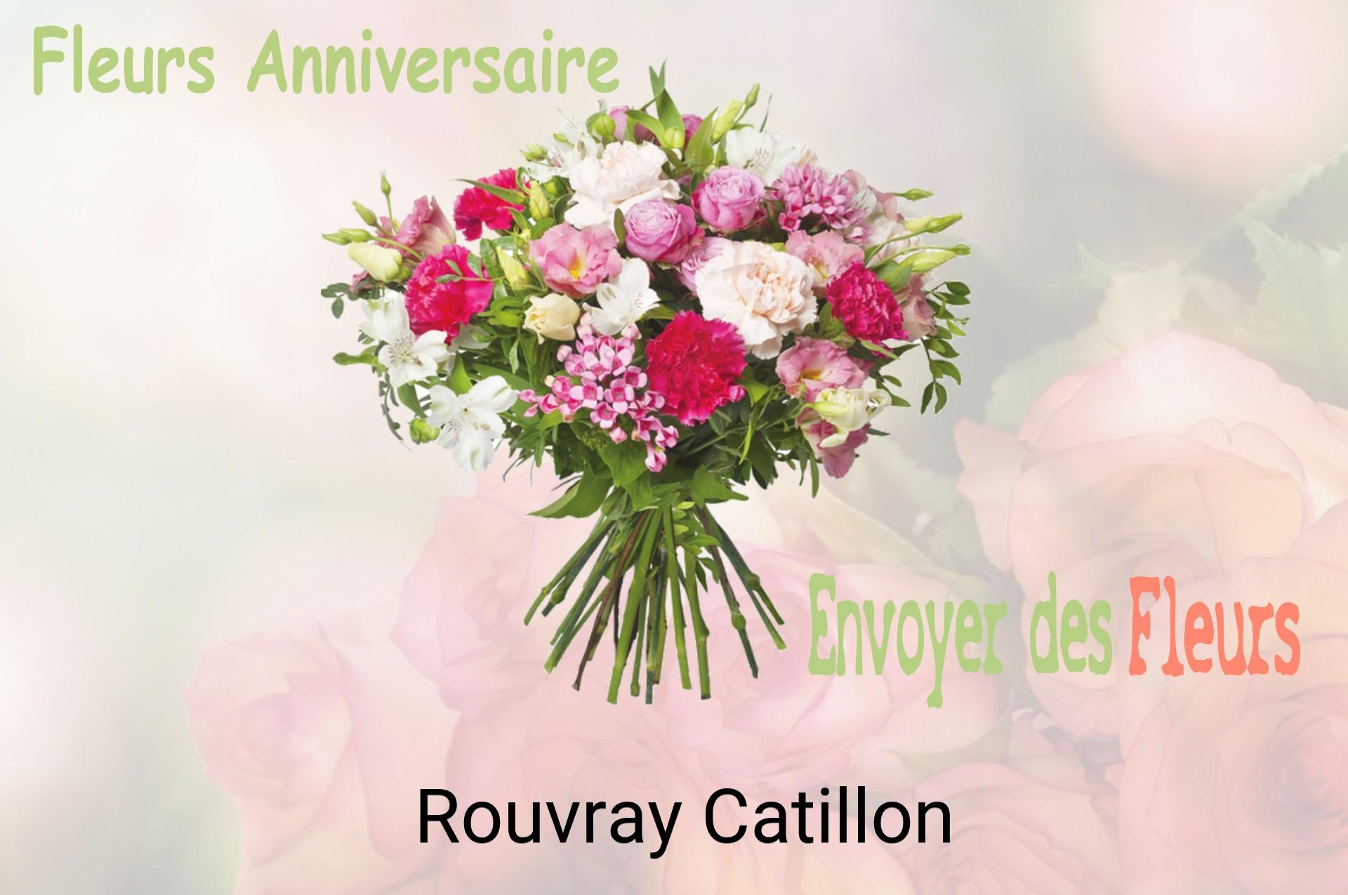 Bouquet de fleurs d’anniversaire livré à Rouvray-Catillon