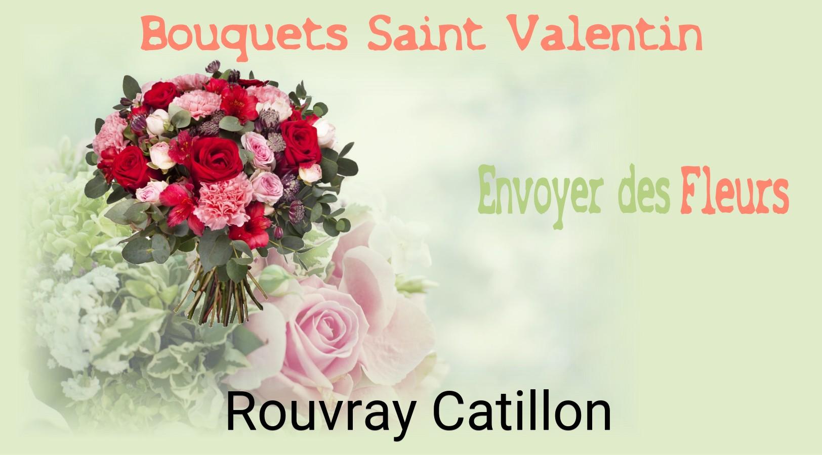 Roses de Saint-Valentin livrées à Rouvray-Catillon